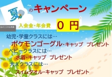夏のキャンペーン